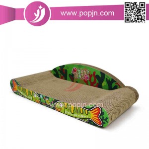 Fashinable vonzó, hullámosított papír Cat Scratcher